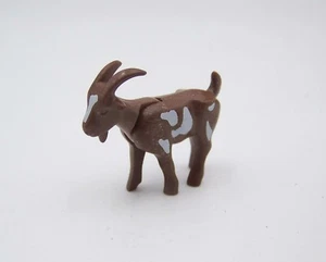 PLAYMOBIL (T3156) FERME - Bouc Marron Tacheté Blanc 3367 3638 4516 6624 - Bild 1 von 1