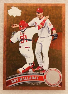2011 Topps MLB Cognac Diamond Anniversary Roy Halladay #359 HOF - Zdjęcie 1 z 1