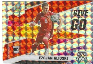 2020/21 PANINI MOSAIC UEFA EURO EZGJAN ALIOSKI GIVE AND GO MOSAIC PRIZM #13 - Picture 1 of 1
