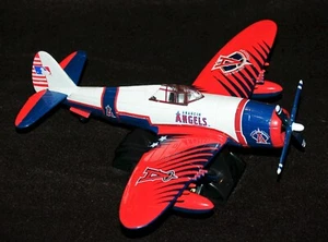Avión Diecast Fleer Edición Limitada Anaheim Angels P-47 Thunderbolt Red Wings - Imagen 1 de 7