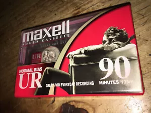 Maxell - Maxell UR 90 (Cassette Normal BIAS) NEW SEALED - Imagen 1 de 4