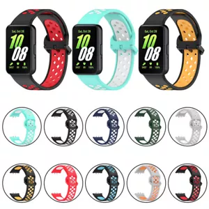 Silicone Band Strap Replacement For Samsung Galaxy Fit 3 SM-R390 Watch - Picture 1 of 33