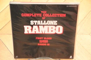 Rambo Trilogy: Collectors Laserdisc LD NTSC JAPAN Action Stallone - Picture 1 of 1
