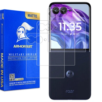 3 Pack ArmorSuit Screen Protector for Motorola Razr+ (2024) (Outer Screen Only) - Image 1 of 4