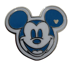 Disney Mickey Mouse Blue Face Hidden Mickey Parks Series 3 of 5 Trading Pin 2008 - Picture 1 of 3