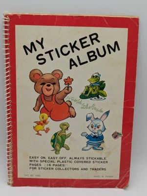 Sticker Album Book 1980s Stuck On Masters Of The Universe, Skeletor, He Man Vtg - Image 1 of 4