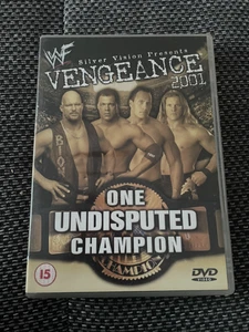 WWF Vengeance 2001 Wrestling DVD | WWE FREE POST - Imagen 1 de 1