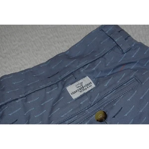 Pantalones Cortos de Golf Vineyard Vines Club Para Hombre Talla 33 Chinos Caquis Mezcla de Algodón Azul - Imagen 1 de 6