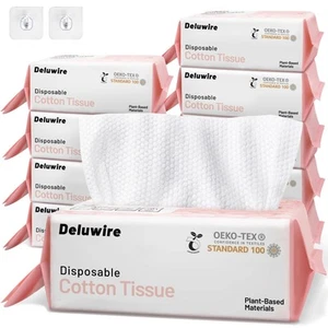 Face Towels Disposable-800Ct, Clean Facial Towels, Face Towelettes for Sensit... - Picture 1 of 7
