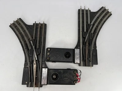 Lionel #022 O Gauge Lot of (2) Switch Track Left/Right Fair Condition - Image 1 of 4