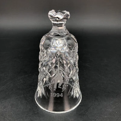 Винтаж 1994 Waterford Crystal Bell 11 Pipers Piping 12 Days of Christmas Series - Изображение 1 из 4