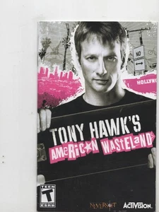 Tony Hawks American Wasteland PS2 Playstation 2 Manual Only Authentic - Picture 1 of 1