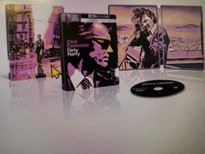 Dirty Harry 4K Blu Ray Steel book Set shrinkwrapped Imported From USA - Picture 1 of 1