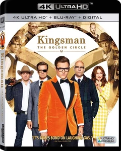 Kingsman: The Golden Circle (4K / Blu-ray + Digital) New - Picture 1 of 3