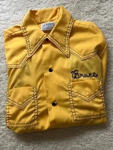 Vintage Bowling Shirt Hilton 70er Jahre Martin's Flag Company Fort Dodge Iowa - Bild 1 von 5