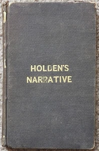 Holden's Narrative by Holden, Horace  [HC] - Picture 1 of 1