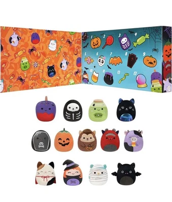 Squishmallows Halloween 2025 Countdown Calendar New Sealed Mini Micromallows - Image 1 of 4