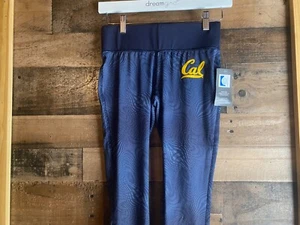 Cal Golden Bears Leggings Womens XS Capri NEW 26 x 19 Actual Gym Yoga Run Alumni - Picture 1 of 5