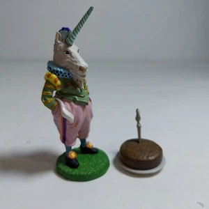 Alice Tea Party #1 3" Einhorn mit Kuchenfigur mit Kuchen Gashapon Kaiyodo - Bild 1 von 3