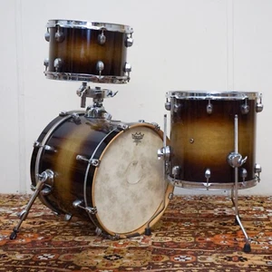 *Bob Henrit The Kinks Collection* Mapex Meridian Chestnut Burst 3-Piece Drum Kit - Picture 1 of 16