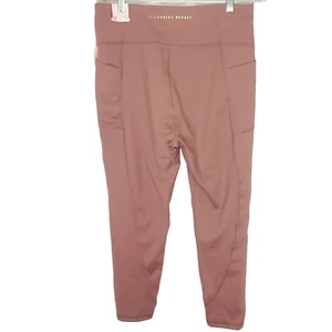 Leggings Victorias Secret Talla 16 Studio 7/8 Largo Tiro Alto Vintage Rosa Malva - Imagen 1 de 8