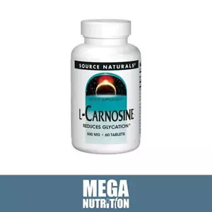 L-CARNOSIN Aminosäure 500mg 60 Tabletten Muskel Stärke Übungen Performance - Bild 1 von 2