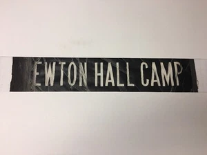 Blackpool Linen Bus Blind Oct1970 (2) 30"- Newton Hall Camp - Picture 1 of 5