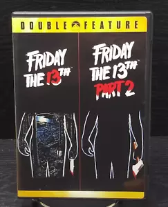 DVD Slasher Double Feature Friday the 13th & Friday the 13th Part 2 WS Rated R - Picture 1 of 3