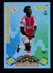 Topps Match Attax Calcio 2023/2024 Ajax Kudus 452 Heritage FOIL - Imagen 1 de 1