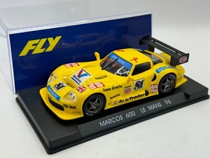 A21 Fly Car (Scalextric) MARCOS 600 LM - AUTO PLUS Le Mans 96 -Mint/Boxed -RARE - Picture 1 of 9