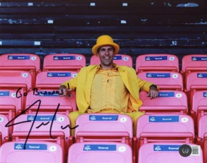 JESSE COLE SIGNED 8x10 PHOTO FOUNDER SAVANNAH BANANAS COMEDY BASEBALL BECKETT - Picture 1 of 2