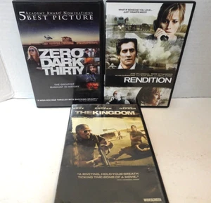 Zero Dark Thirty/The Kingdom/Rendition (drama/suspense) DVD lot - Picture 1 of 6