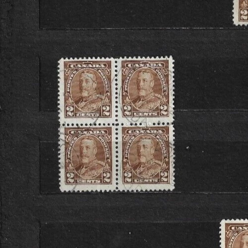 CANADA #218   BLOCK OF 4  USED - Image 1 of 1