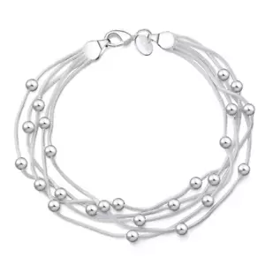 925 Silber Armband Schmuck Armschmuck Damen Frau Geschenk Mode Armkette - Bild 1 von 1