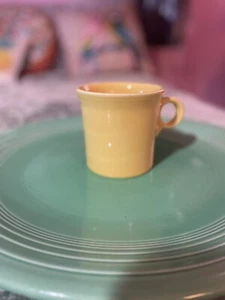 Fiesta Ware Sunflower Yellow Coffee Mug Fiesta - Picture 1 of 2