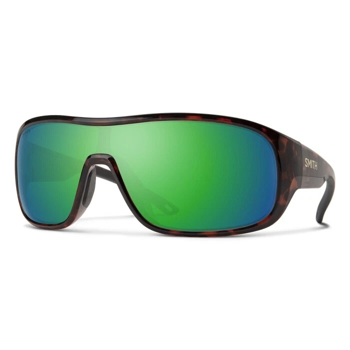 Gafas de sol Smith Optics Spinner marco verde con lente tortuga - Elegante Eye Pro Foto 1 de 4