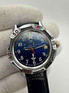 Watch Soviet Era USSR Wostok Vostok Commander Mechanical Calendar Date Navi Dial - Picture 1 of 12
