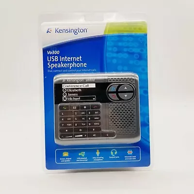 Kensington USB Internet Speakerphone Skype Vo300 New Sealed Speaker Phone NIB  - Image 1 of 4