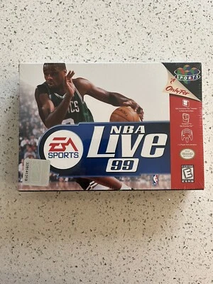 NBA Live 99 Nintendo 64 NEW SEALED N64 Collectors Condition US NTSC - Image 1 of 4