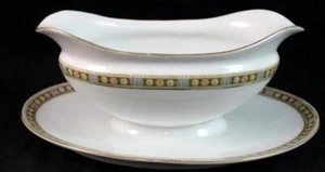 Tirschenreuth Granville Gravy Boat with Attached Underplate - Picture 1 of 6
