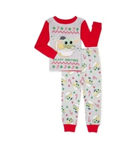 Star Wars Baby Yoda The Child Toddler Christmas Pajama Set 5T New - Picture 1 of 1