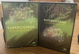 2x DVD Supercharge Your Brain Maximizing Cognitive Abilities & Stories From LOT! - Picture 1 of 12