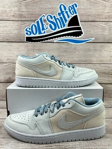 NIKE AIR JORDAN 1 LOW SE *WOMEN* SAIL/CANVAS DQ4151-500 SIZE 10 NIB NO LID - Imagen 1 de 7