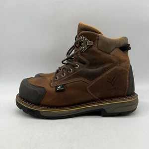 Hawx Crew Chief Herren 12D 6" Arbeitsstiefel Comp Toe intern Met Guard wasserdicht - Bild 1 von 6