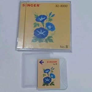 Tarjeta bordada Singer Quantum XL100 150 1000 #4 flores - Imagen 1 de 3