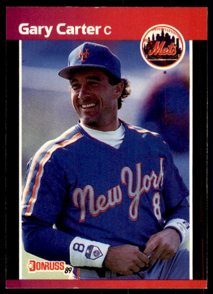 1989 Donruss Gary Carter Baseball Cards #53 - Image 1 of 2