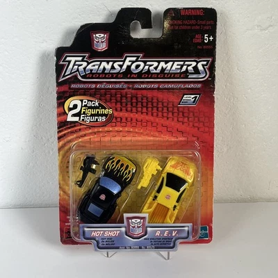 Hasbro Transformers Robots in Disguise Paquete de 2 HOTSHOT & R.E.V. Nuevo precintado Foto 1 de 4