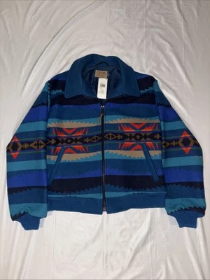 Pendleton High Grade Western Wear Wool Jacket AZTEC Multicolor Men's Medium - Image 1 of 4