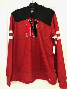 NORTHEASTERN UNIVERSITY NEW WITH TAG HOODIE XL BLACK/RED POLYESTER - Picture 1 of 4