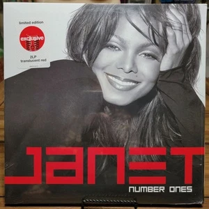 VINYL Janet Jackson: Number Ones - 2 LP Translucent Red NEW / SEALED - Picture 1 of 4